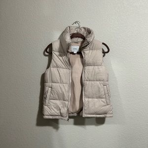 Dusty Pink Puffer Vest